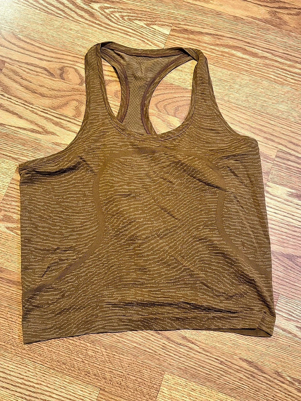 Lululemon Racerback Athletic Tank in Brown Size 12